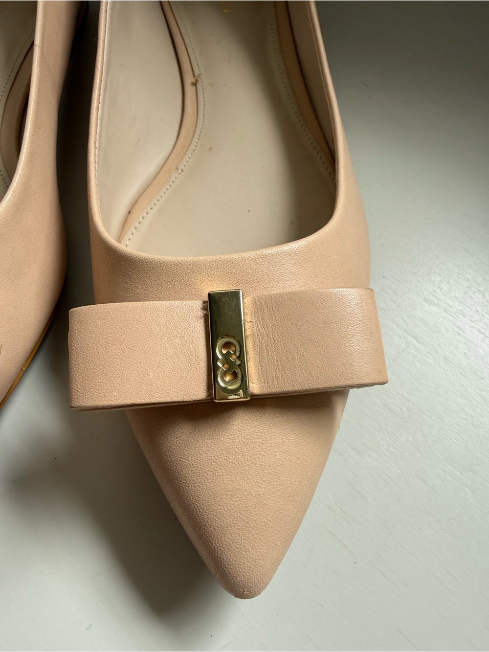 Cole Haan 6.5 Pointed Bow Flats - Picture 7 of 11